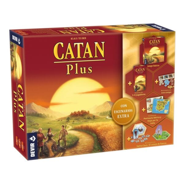 Catan Plus Juego Base+Expansiones
