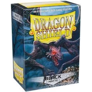 Dragon Shield 100 Standard Size Black Matte