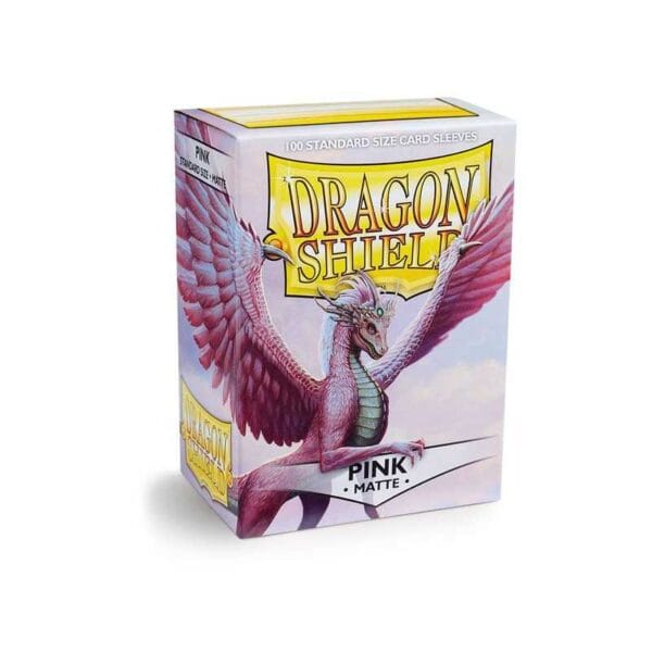 Dragon Shield 100 Standard Size Pink Matte