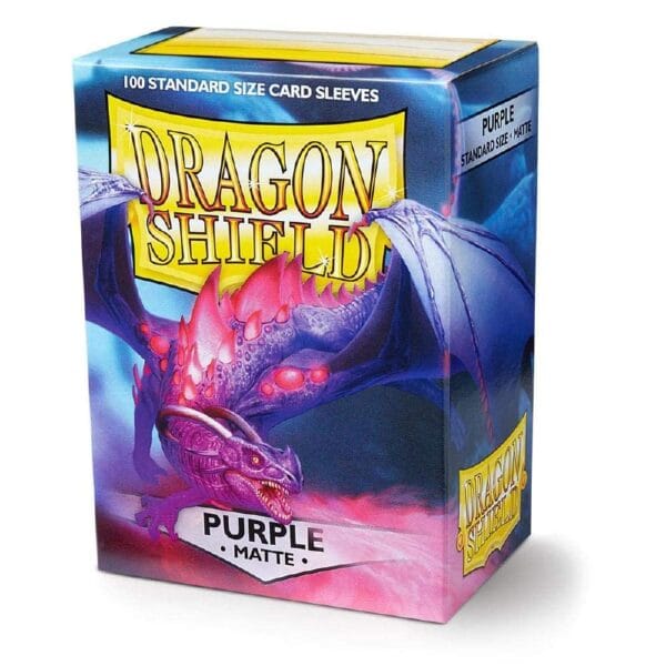 Dragon Shield 100 Standard Size Purple Matte
