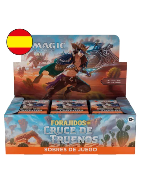 Magic The Gathering Forajidos de Cruce de Truenos Play Booster (Castellano)
