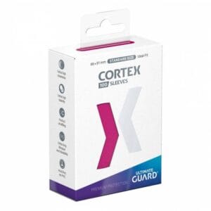 Ultimate Guard Cortex Matte Sleeves 100 Standard Size Pink