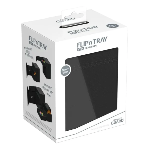 Ultimate Guard Flip n Tray 133+ Xenoskin Premiun Protection Black