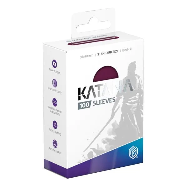 Ultimate Guard Katana Sleeves 100 Radiant Plum