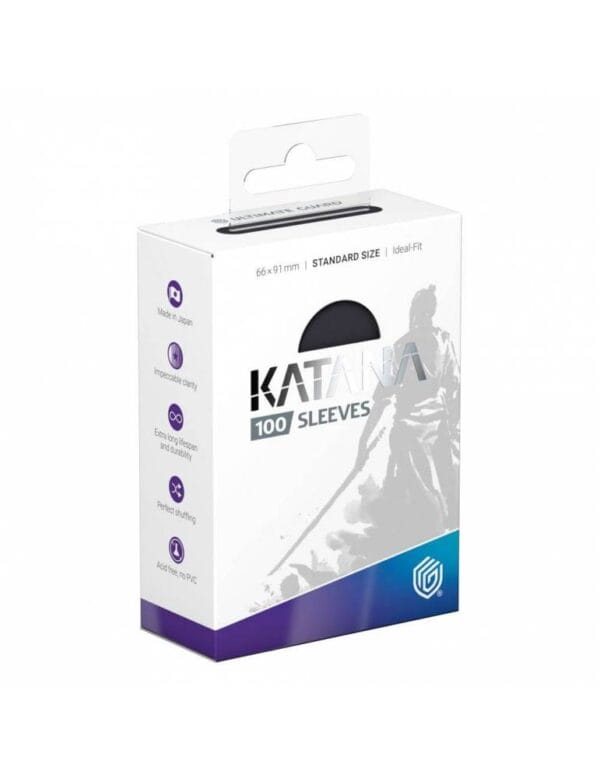 Ultimate Guard Katana Standard Size 100 Black