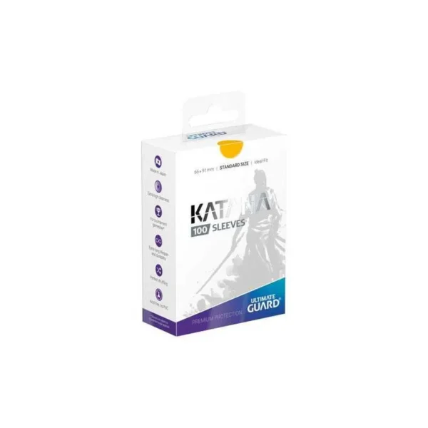Ultimate Guard Katana Standard Size 100 Yellow