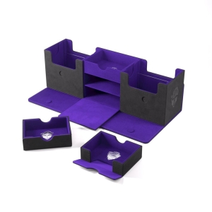 Gamegenic The Academic 266+ XL Black/Purple Deck Box