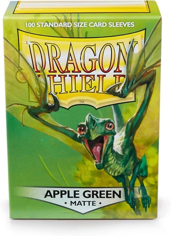 Dragon Shield Apple Green 100 Matte Sleeves