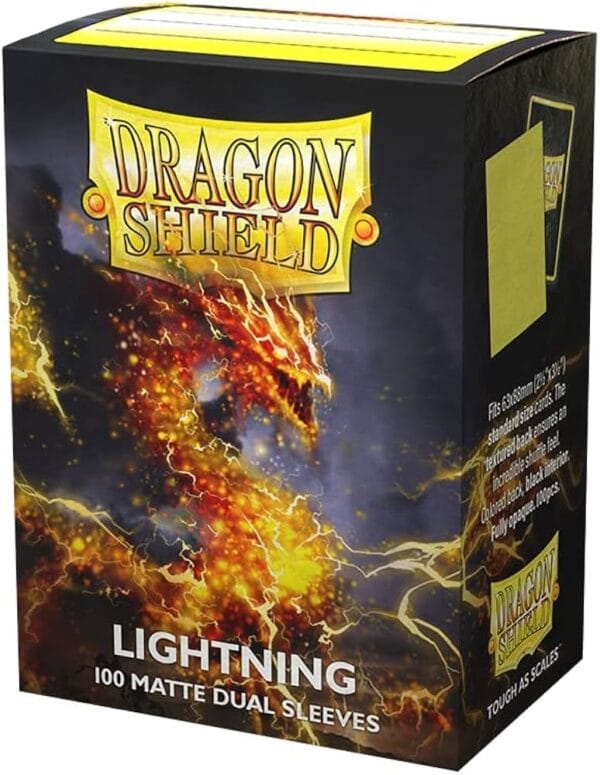 Dragon Shield Lightning 100 Dual Matte Sleeves