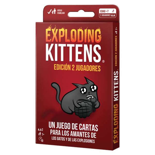 Exploding Kittens Edición 2 jugadores