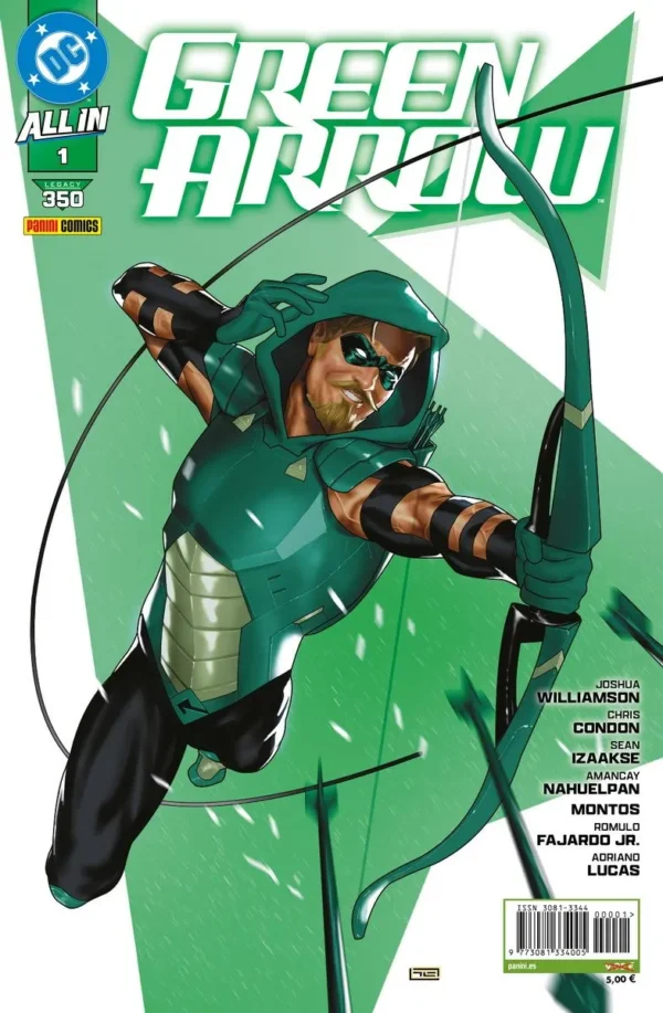 Panini Cómics DC, All In Green Arrow Nº1