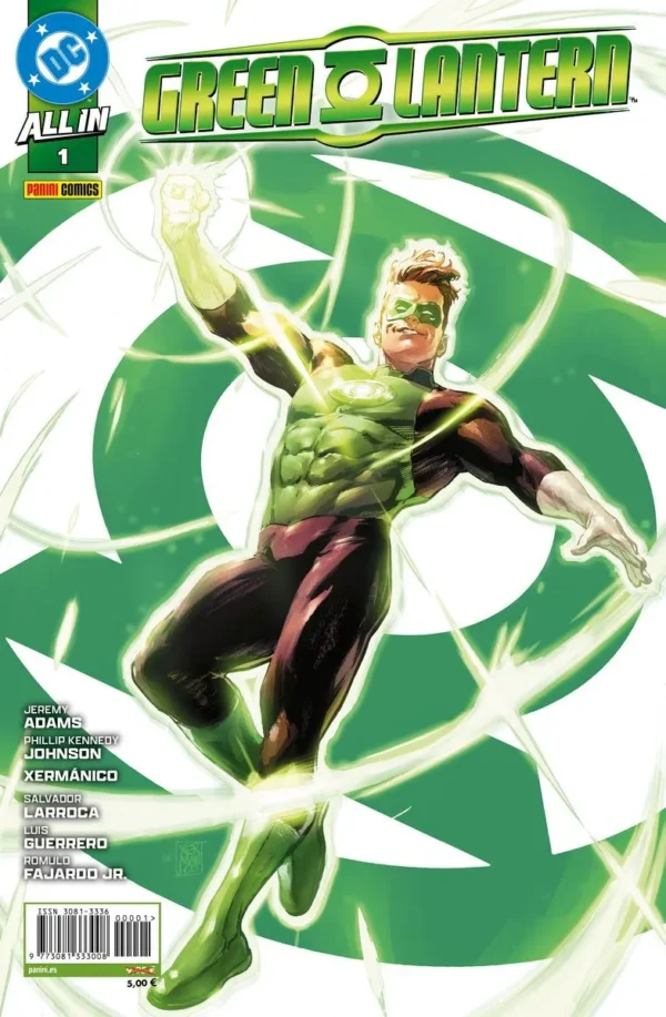 Panini Cómics DC, All In Green Lantern Nº1