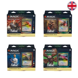 Decks Commander Magic the Gathering Universe Beyond Fallout (Inglés)