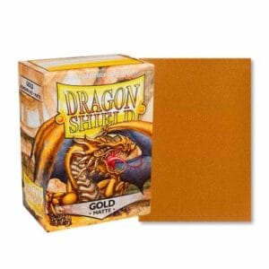 Dragon Shield Gold 100 Matte Sleeves