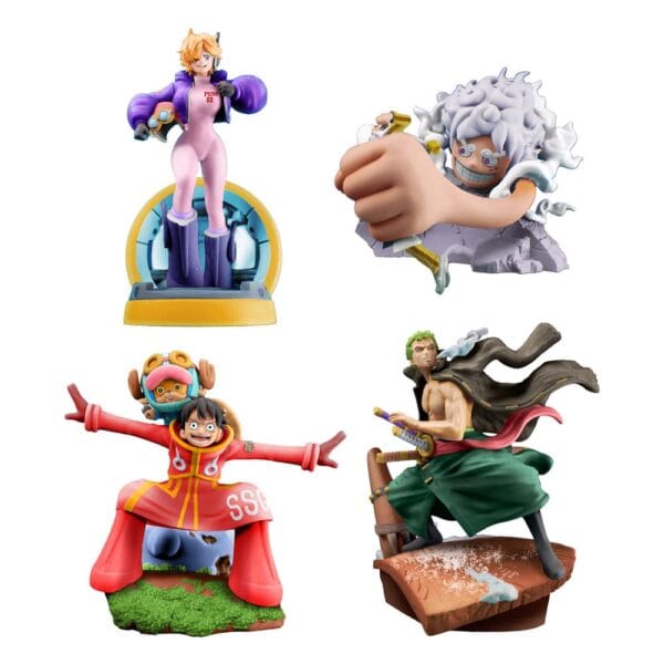 Figuras LogBox RE Birth One Piece (Pack 4 Figuras) Arco Egghead 9cm