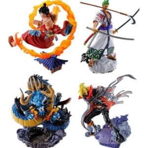 Figuras LogBox RE Birth One Piece (Pack 4 Figuras) Wano Kuni Vol1 (9cm)