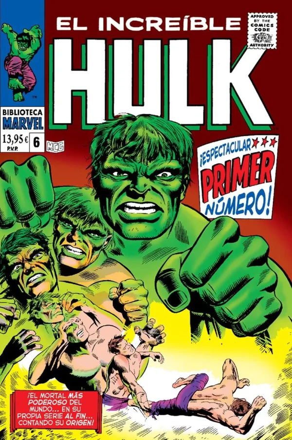 Panini Cómics, Biblioteca Marvel, El Increíble Hulk ¡Espectacular Primer Número!