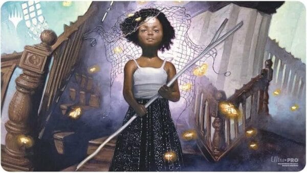 UP - Duskmourn Playmat Commander B for Magic The Gathering