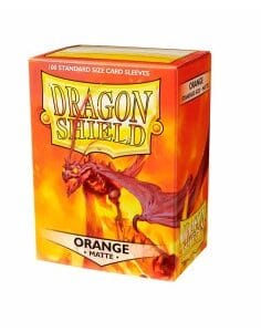 Dragon Shield, Orange Matte Sleeves