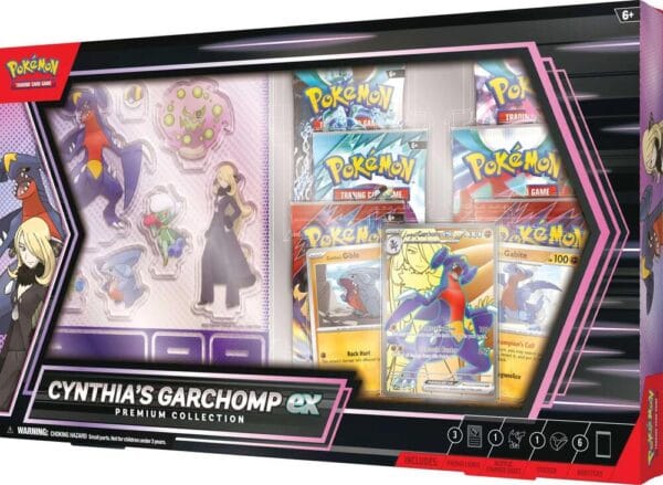 Pokémon TCG, Colección Prémium Grachomp Ex de Cintia (Español)
