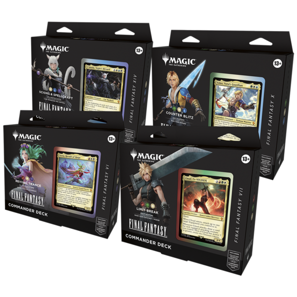 Mtg Universe Beyond Final Fantasy Commander Decks (Castellano)