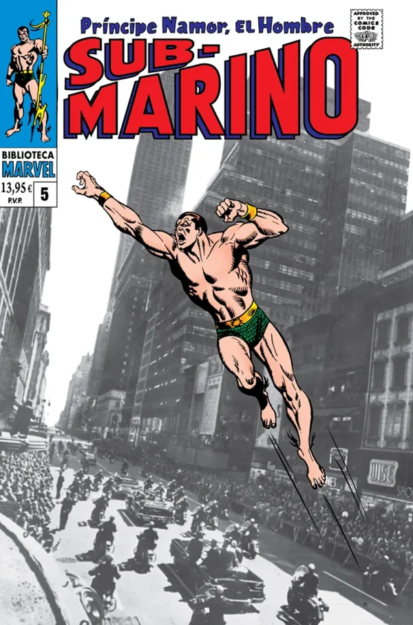 Panini Cómics, Biblioteca Marvel, Príncipe Namor, El hombre Sub-Marino Nº5