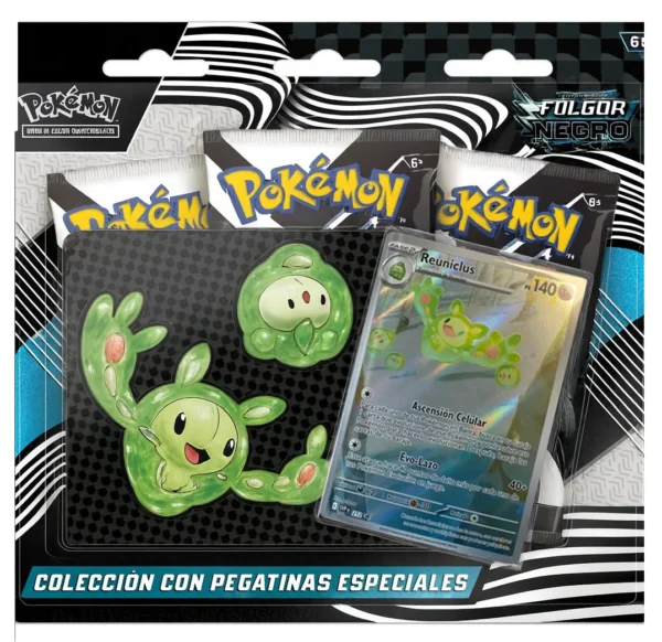 Tgc Pokémon, Colección Pegatinas Especiales, (Fulgor Negro)