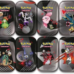 TCG Pokemon Mini Tins Fulgor Negro y Llama Blanca (Español)