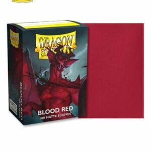 Dragon Shield Matte Sleeves 100 Blood Red