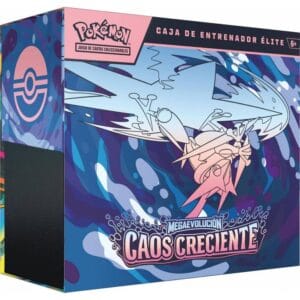 TCG Pokémon, Caja de Entrenador de Élite, Megaevolución Caos Creciente (Castellano)