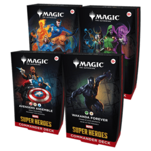 Magic the Gathering, Universe Beyond, Marvel Super Heroes, Commander Deck (Castellano)