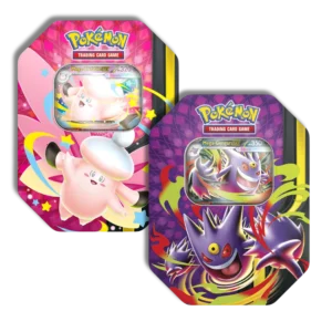 TCG Pokémon, Latas Mega  Gengar y Mega Clefairy EX (Castellano)