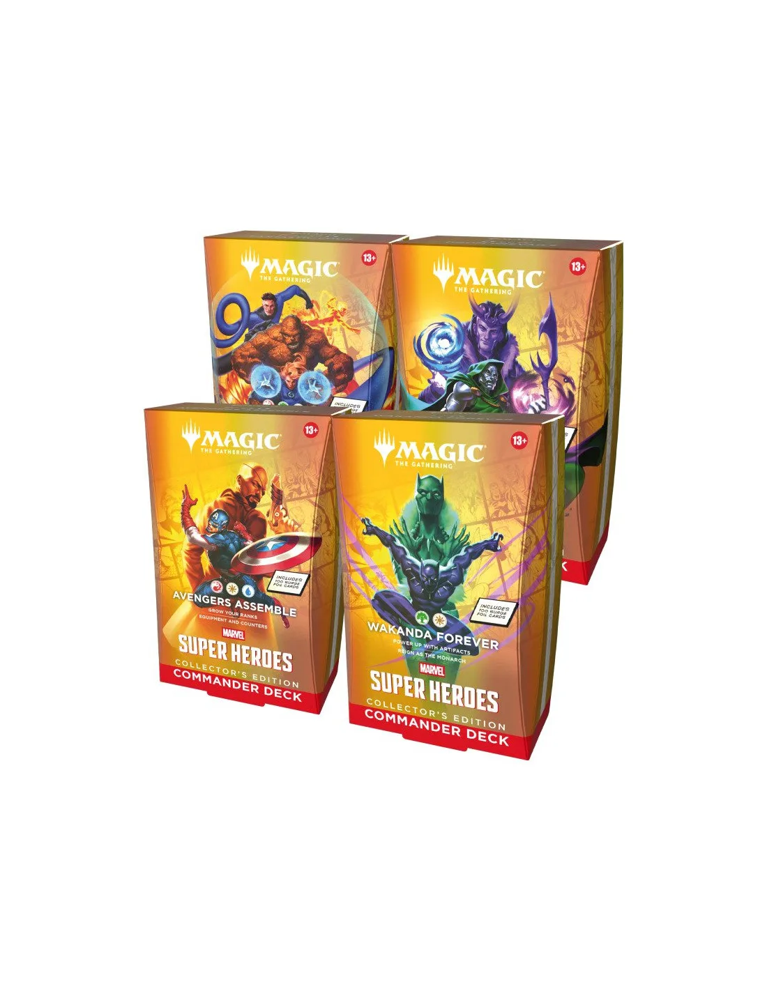 Magic The Gathering, Marvel Super Heroes, Commander Deck, Collector´s Edition (Inglés)